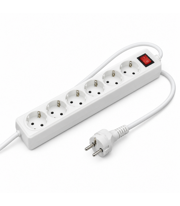 Разклонител със защита WP230 BF6/3м